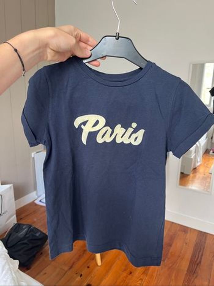 Tee shirt Paris Monoprix 8 ans - photo numéro 2