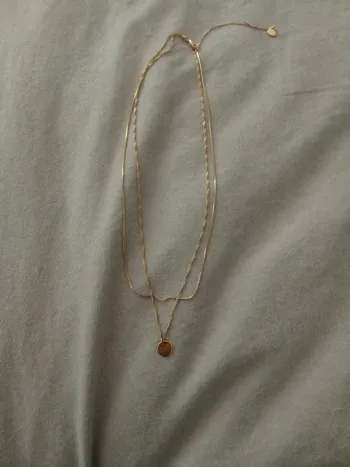 Collier en plaqué or