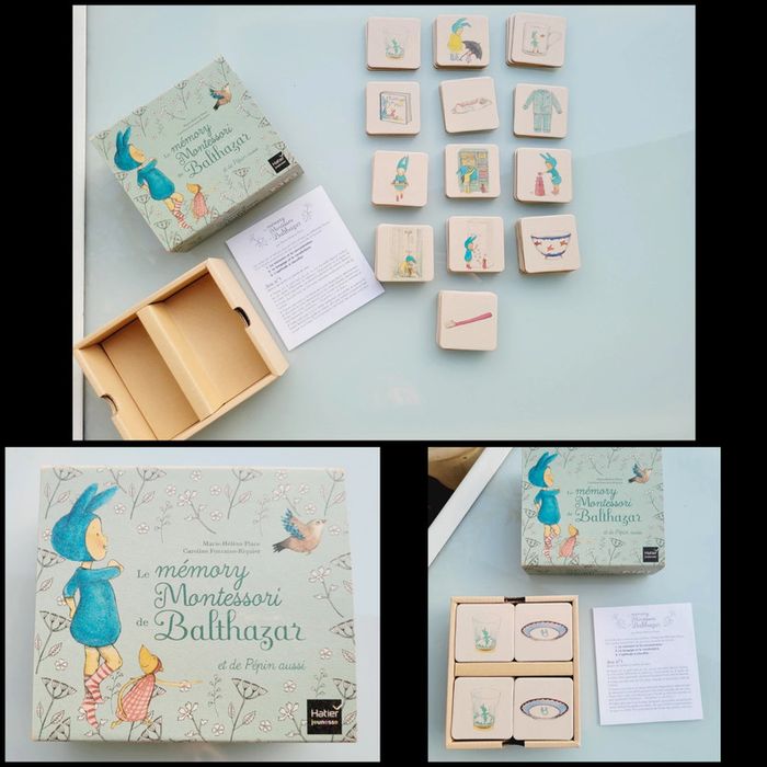 Jeu Le Mémory Montessori de Balthazar