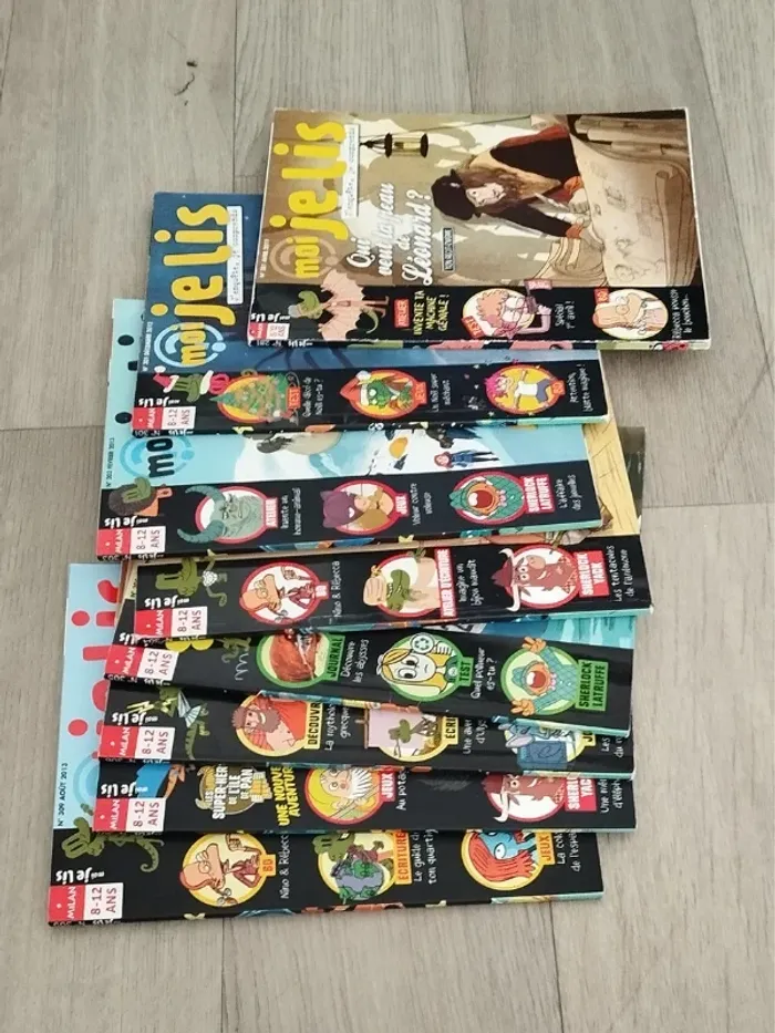 "Lot de 8 Moi je lis année 2011-12-13 L069 " - photo numéro 2