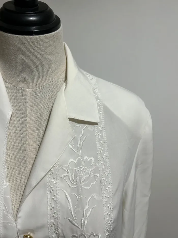 Chemise brodée vintage - photo numéro 2