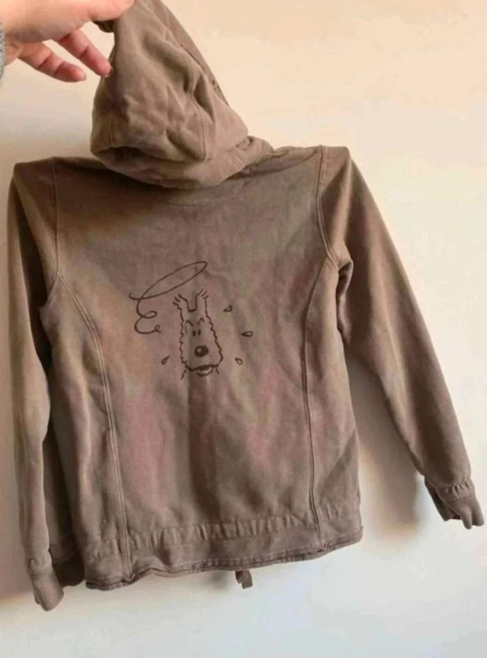 Veste tintin & Milou 10 ans - photo numéro 8