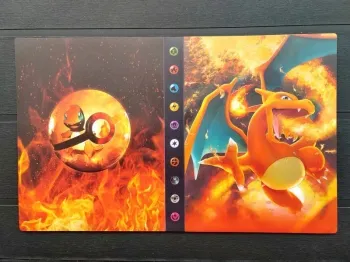 Classeur Pokémon Dracaufeu / Pour carte pokémon - Neuf