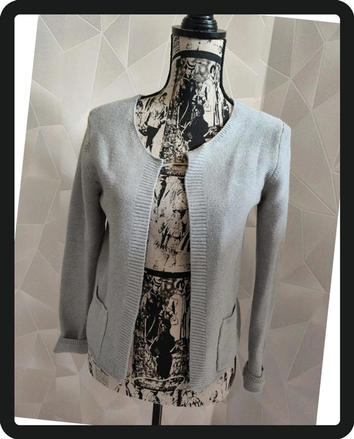 Gilet gris - photo numéro 4