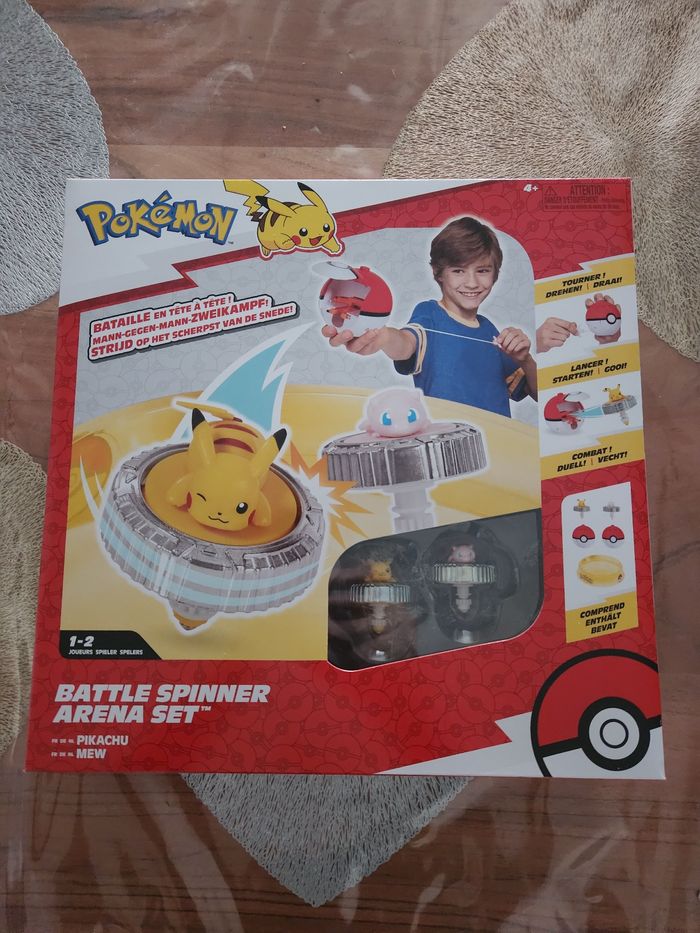 Pokemon battle spinner