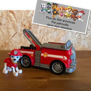 Idée Cadeau 🎁 Véhicule avec Marcus de la Pat Patrouille Paw Patrol