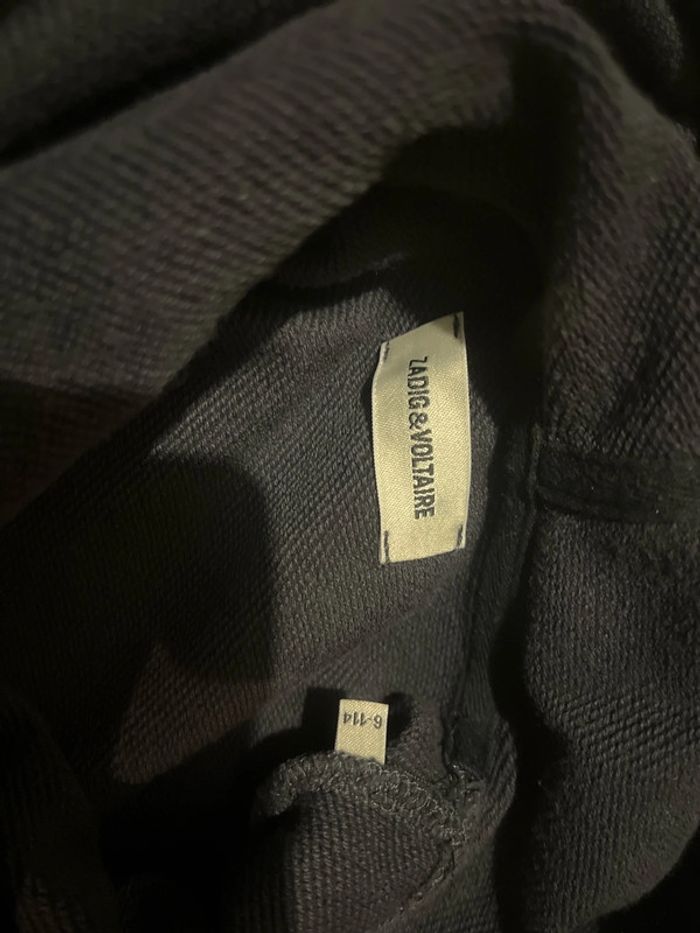 Taille 6 ans - haut ZADIG et voltaire noir et blanc - photo numéro 3