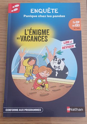 Livre d'enquête CP au CE1 6/7 ans