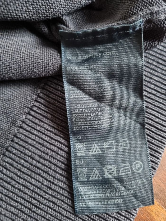Pull col V Tommy Hilfiger Homme Taille L - photo numéro 4
