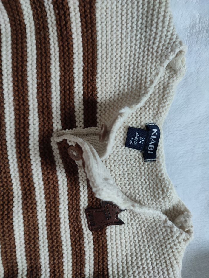 Pull en maille Kiabi 3 mois - photo numéro 4