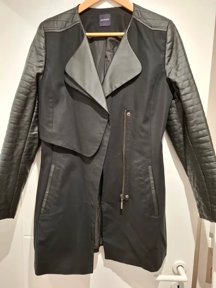 Trench mi-long demi-saison - 36 - très bon état - photo numéro 4