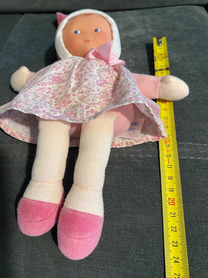 Poupée doudou Corolle rose - photo numéro 7