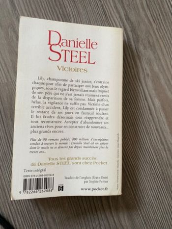 Livre « victoires » Danielle Steel