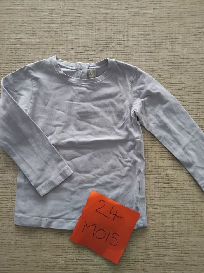 Haut manches longues 18/23 mois