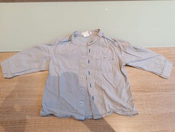 Chemise longue manche 12mois