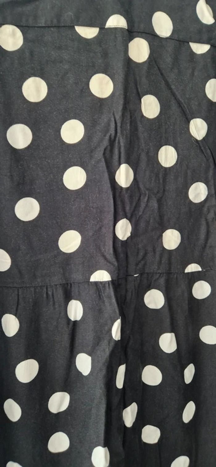 Robe chemise à pois - photo numéro 13