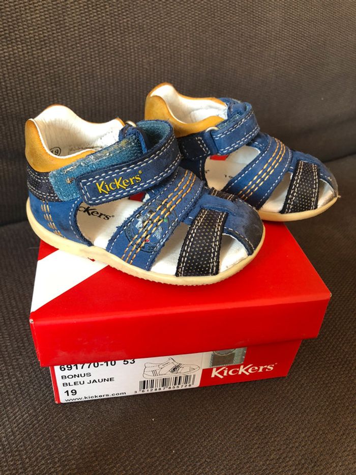 Sandale kickers t19 - photo numéro 3
