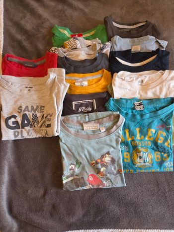Lot t-shirt garçon 