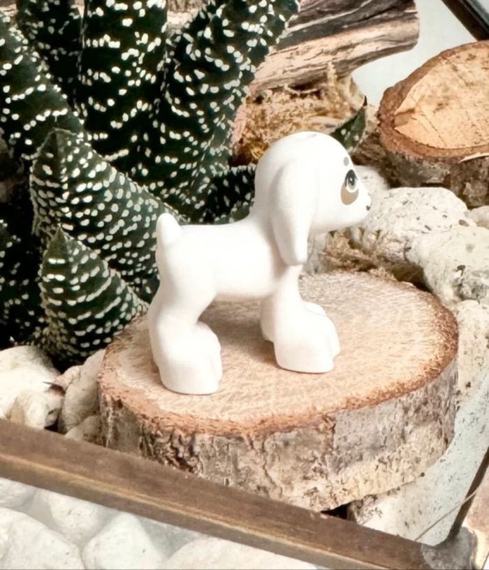 Lego Animaux Friends : bébé chèvre (ou chevreau, cabri) blanc - NEUF - photo numéro 4