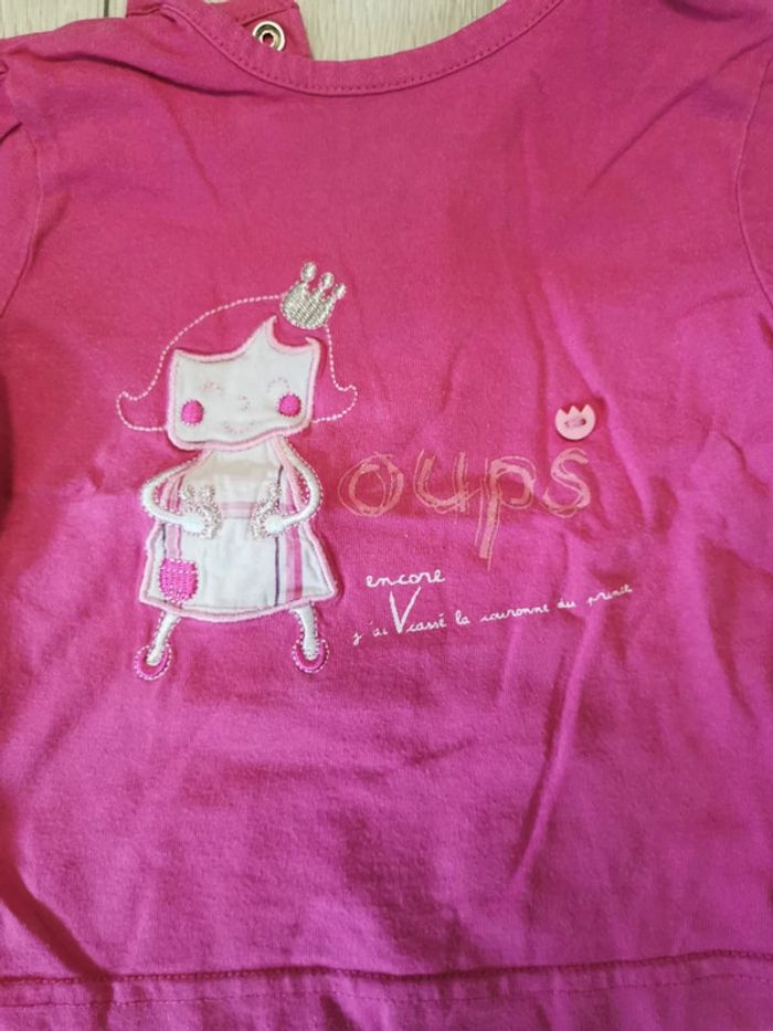Lot de 2 t shirts ML 9 mois - photo numéro 9