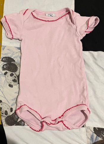 Body rose petit bateau 1 mois