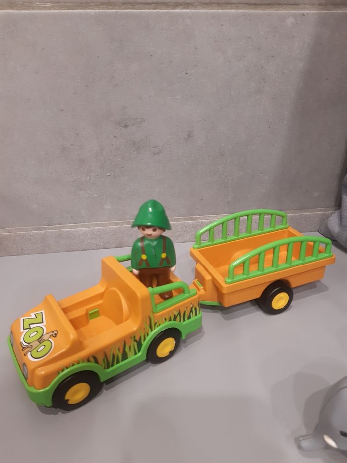 playmobil 123 voiture zoo - photo numéro 3