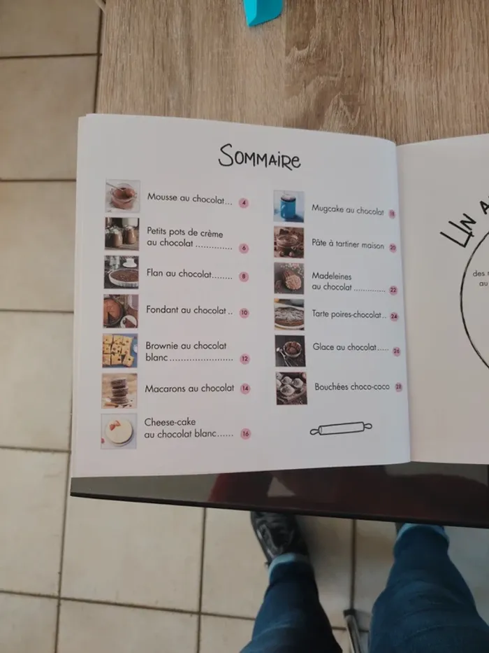 Lot 3 livres recettes tout chocolats + cadeau - photo numéro 5