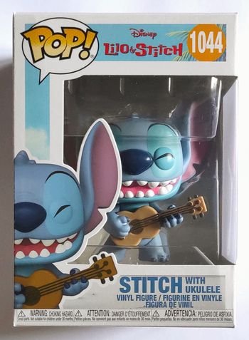 Funko POP Stitch & Ukulele #1044 - Disney - Figurine Vinyle