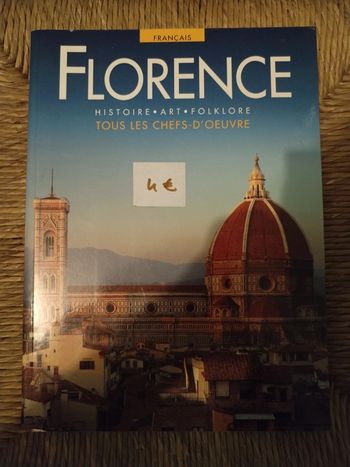 Livre en français sur Florence - Italie