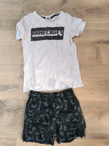 Pyjamas short Minecraft 140