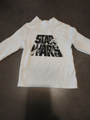 T-shirt manches longues Star Wars 3 ans
