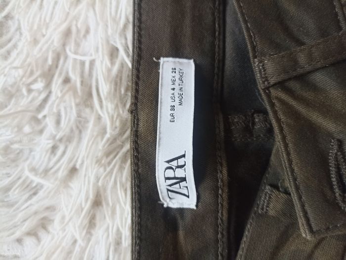 Pantalon skinny army camouflage femme taille S/36 Zara - photo numéro 2