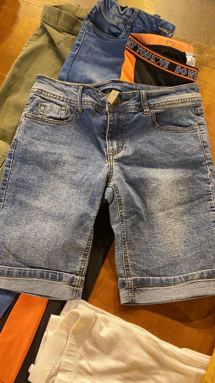 Lot pantalons short 14 ans - photo numéro 2