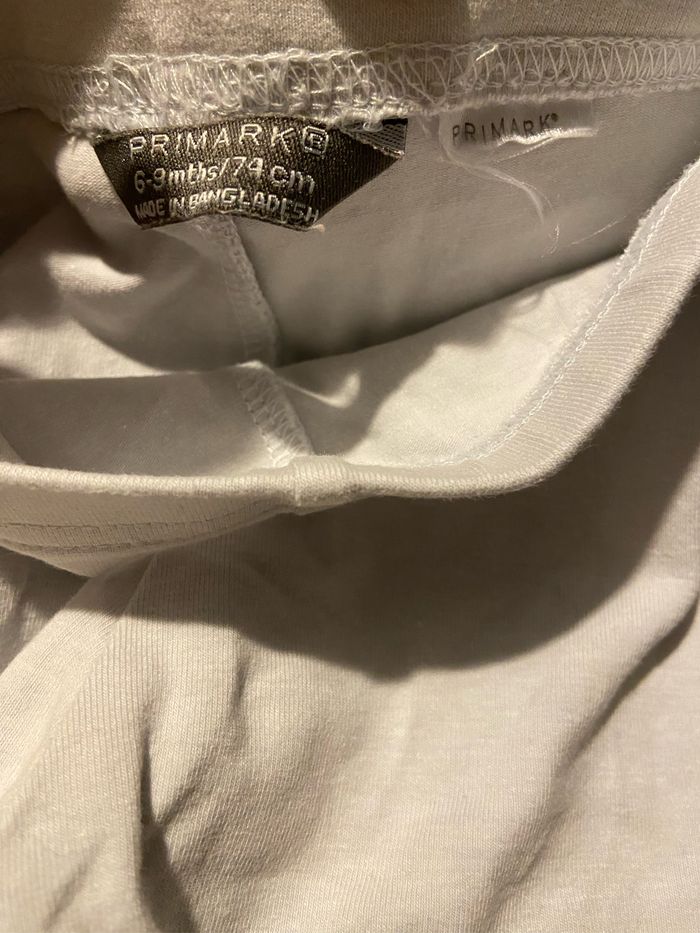 Lot de 2 Pantalons bleu clair turquoise et blanc - photo numéro 4