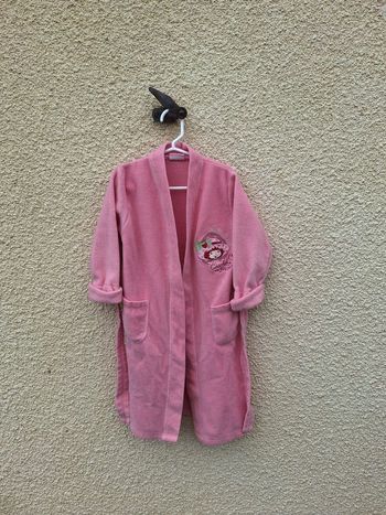 🥼 Robe de chambre Charlotte aux fraises 4 ans