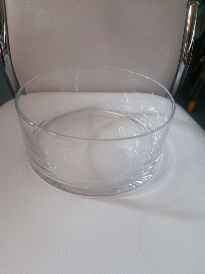Vase/coupelle/photophore/Plat cylindrique en verre