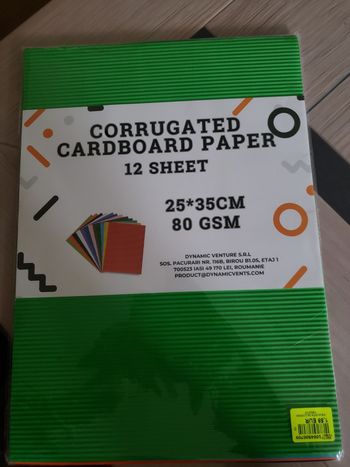 Papier cartonnées ondulée