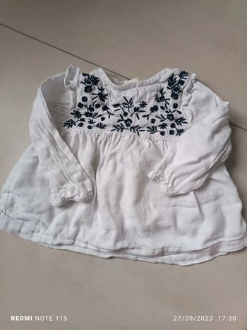 Blouse manches longues