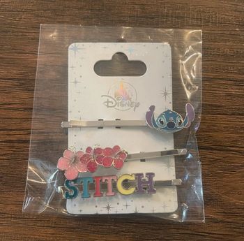 Barrettes Stitch Disneyland Paris