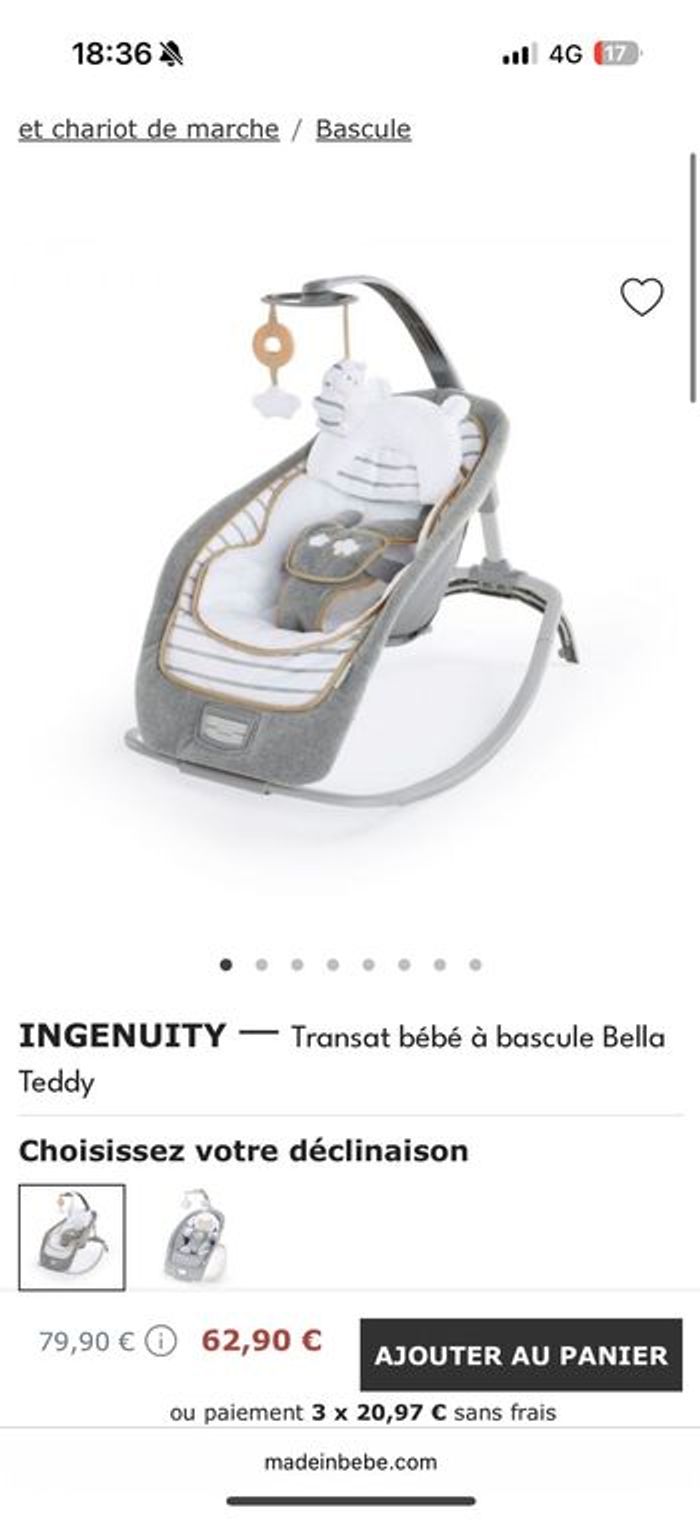Transat à bascule - photo numéro 3