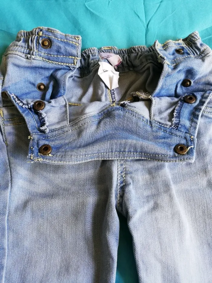 Jeans bleu fille - photo numéro 3