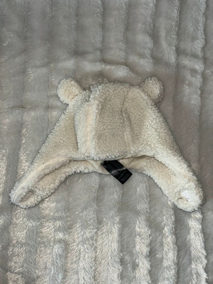 Bonnet effet moumoute