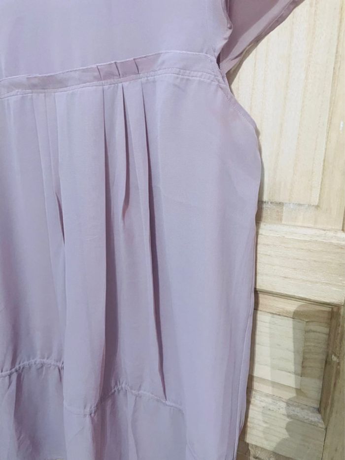 Robe été manches courtes Violine, Lila taille 44 - photo numéro 4