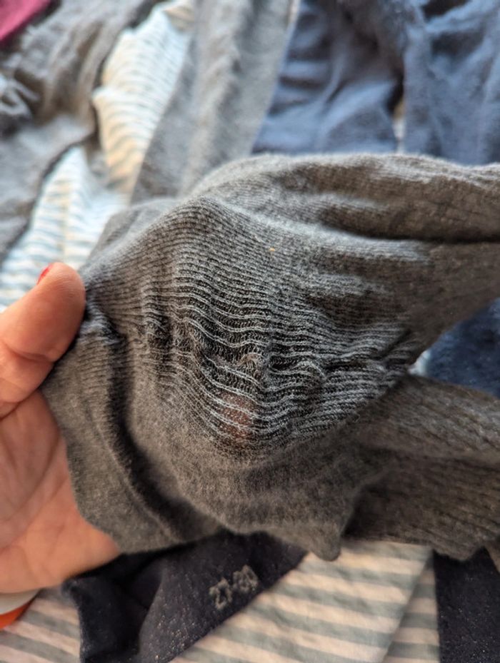 Lot de 3 collants + 1 offert taille 27-30 soit 4-6 ans - photo numéro 5