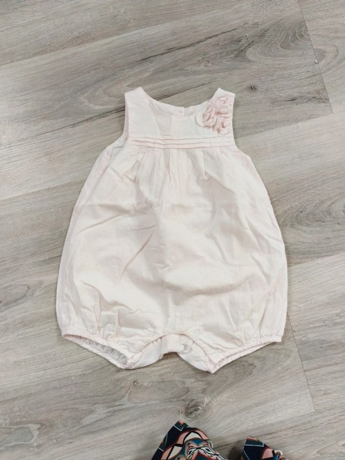 Combi-short rose pâle 🩷