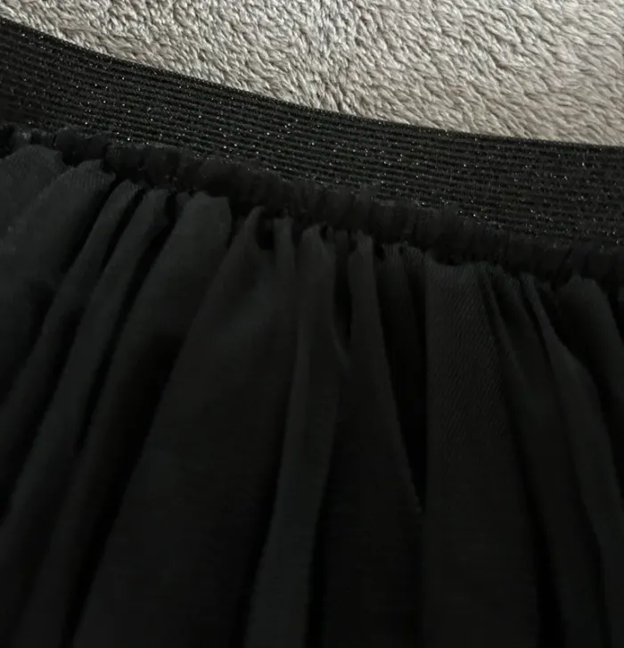 Jupe Tulle noire 8 ans - photo numéro 3