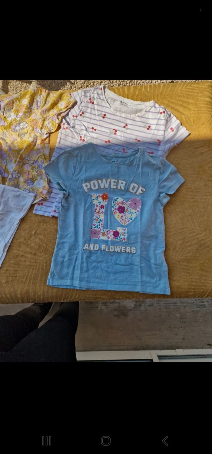 Lot de 4 T-shirts manches courtes Kiabi et Gémo - photo numéro 2