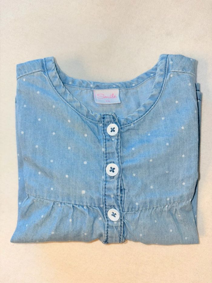 Robe manche longue 12 mois