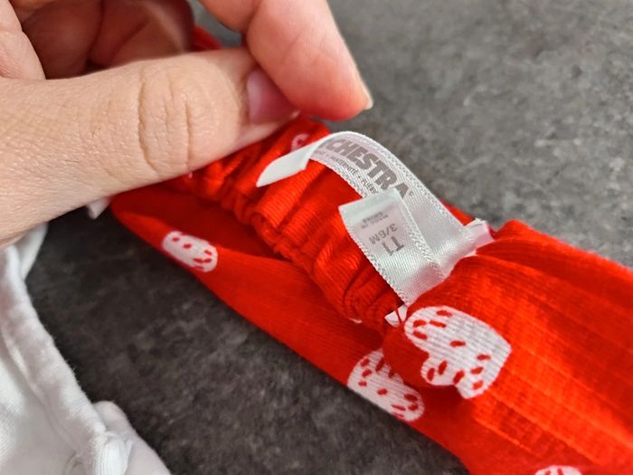 Ensemble 3 pièces coeurs 3 mois - photo numéro 6