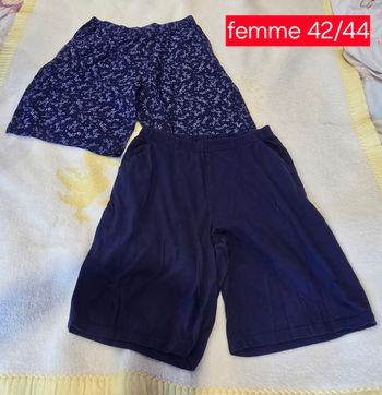Lot shorts femme 42/44